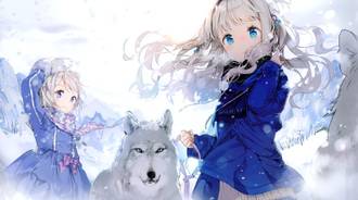 Anime girl (Winter)