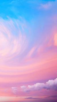 cotton candy clouds wallpaper