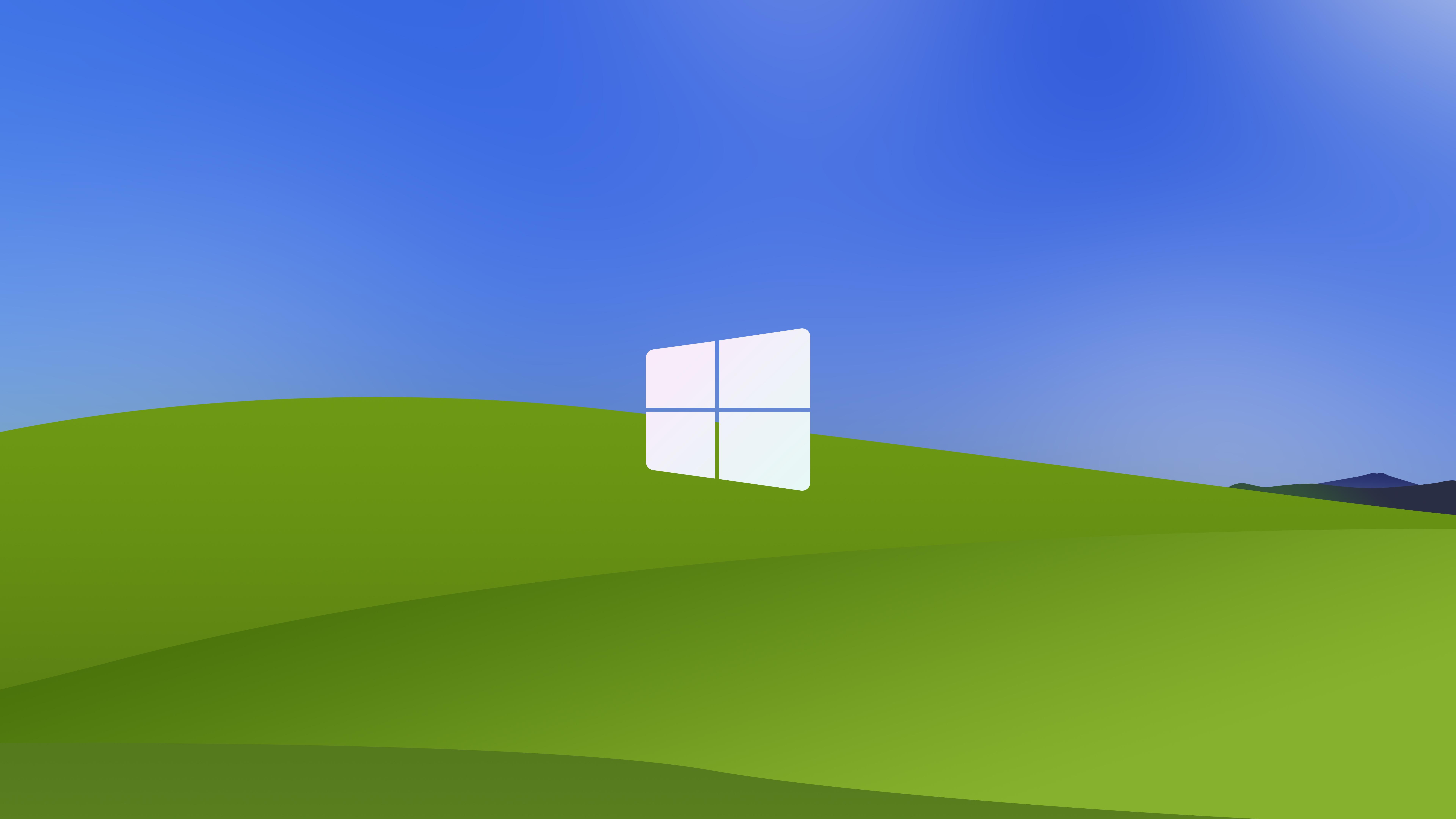 Wallpaper Windows XP, day, Microsoft