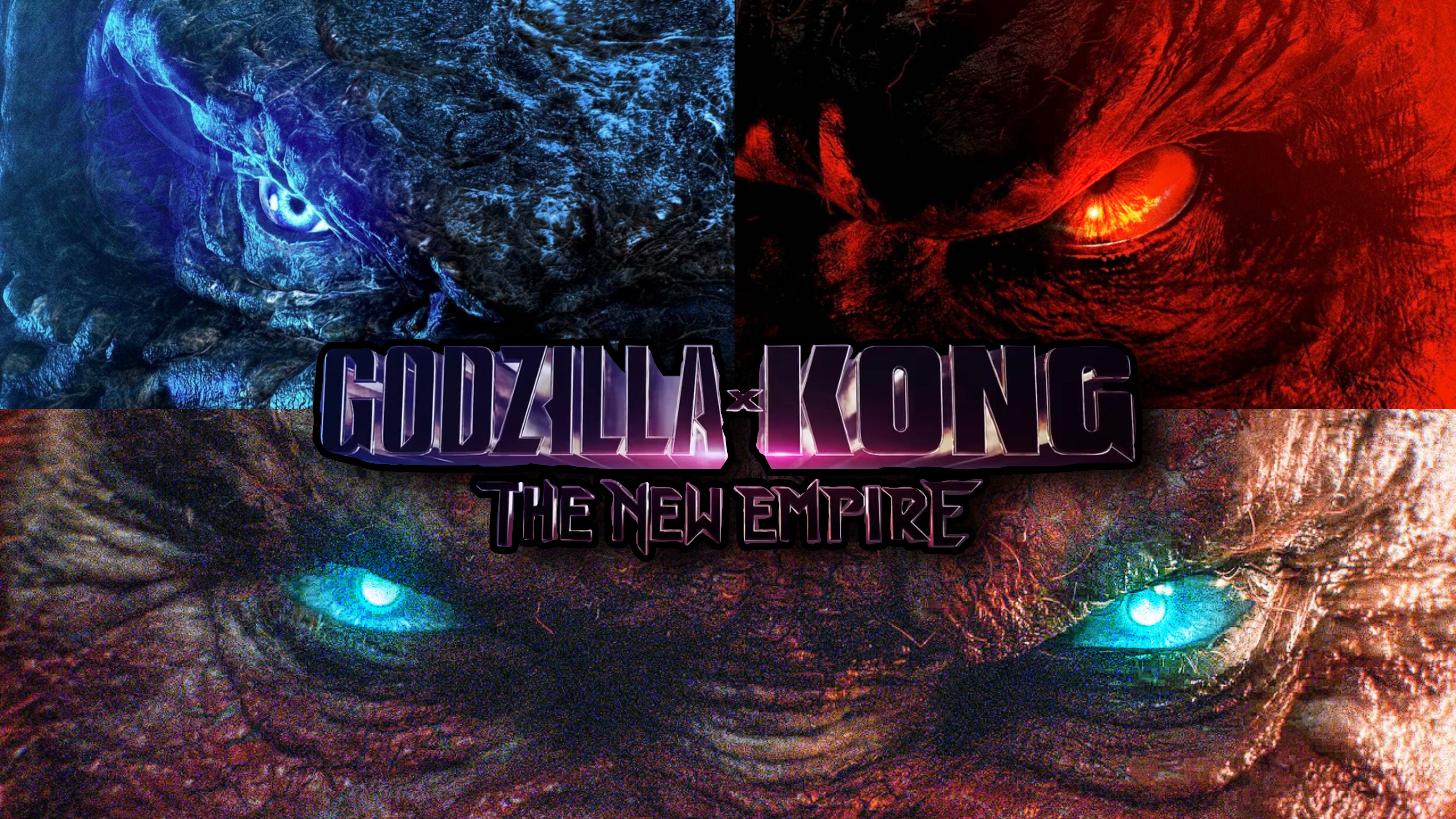 Godzilla x Kong: The New Empire wallpaper Resolution 4096x2304 | Best Download this awesome wallpaper - Cool Wallpaper HD - CoolWallpaper-HD.com