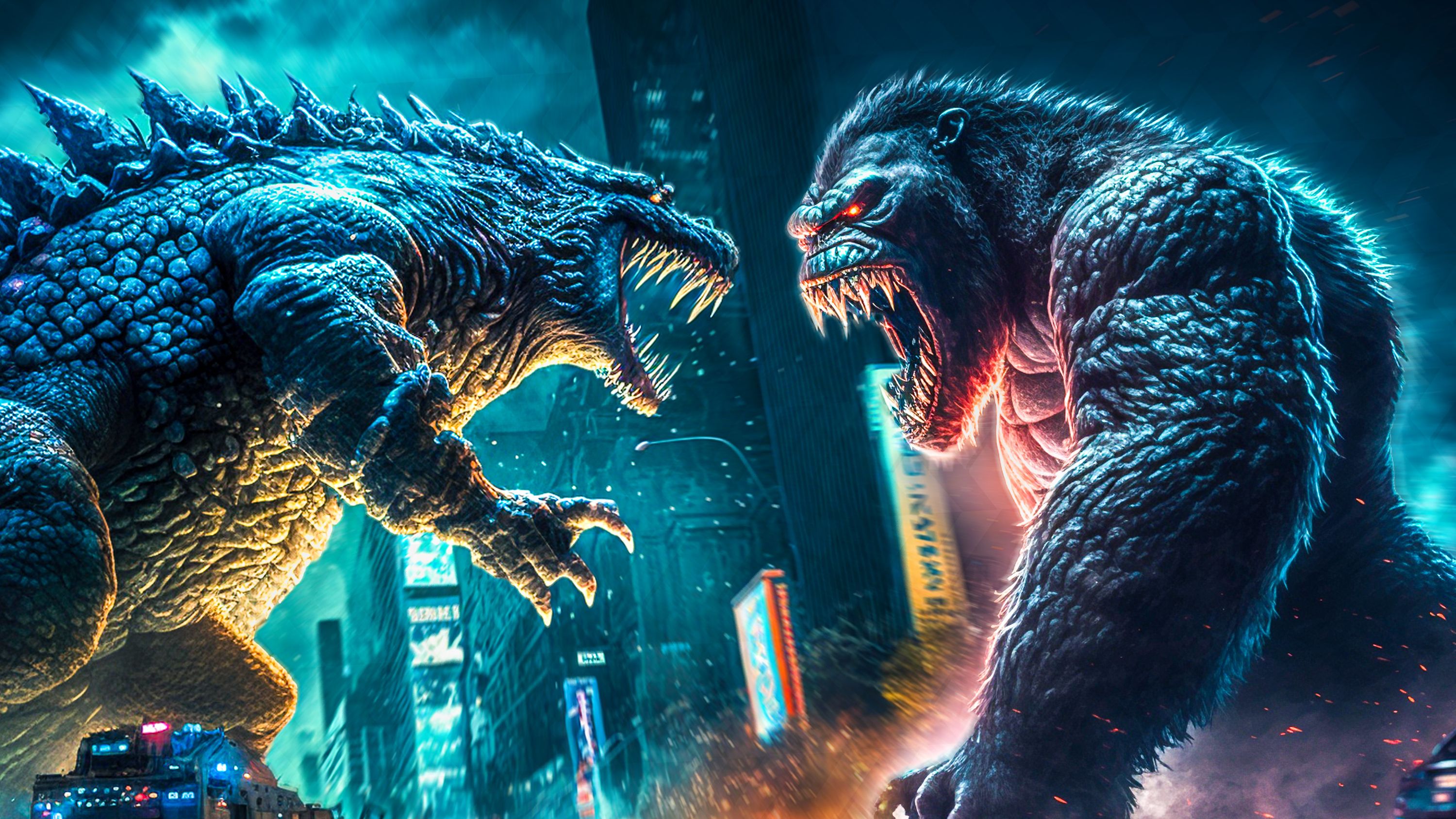 Godzilla x Kong: The New Empire wallpaper Resolution 3000x1688 | Best Download this awesome wallpaper - Cool Wallpaper HD - CoolWallpaper-HD.com