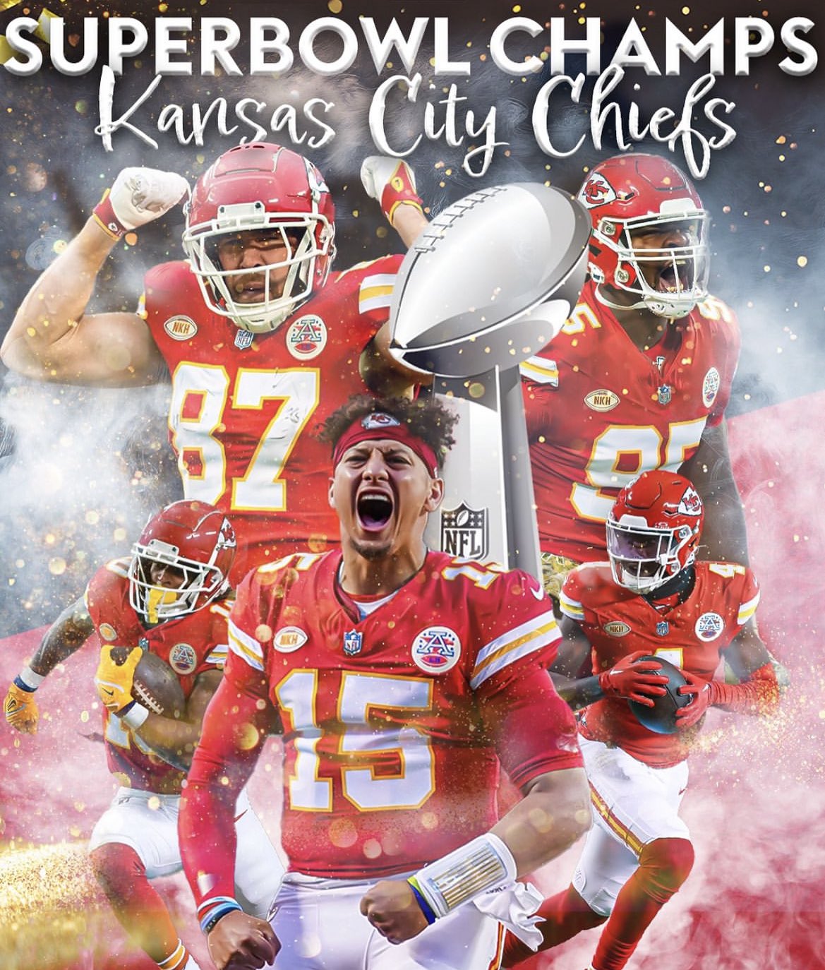 Kansas City Chiefs Super Bowl Champion 2024 wallpaper