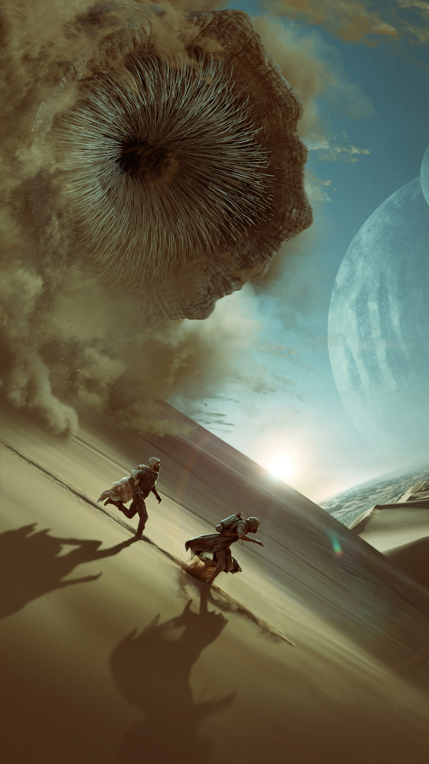 Dune Part 2 wallpaper Resolution 1440x2560 | Best Download this awesome wallpaper - Cool Wallpaper HD - CoolWallpaper-HD.com