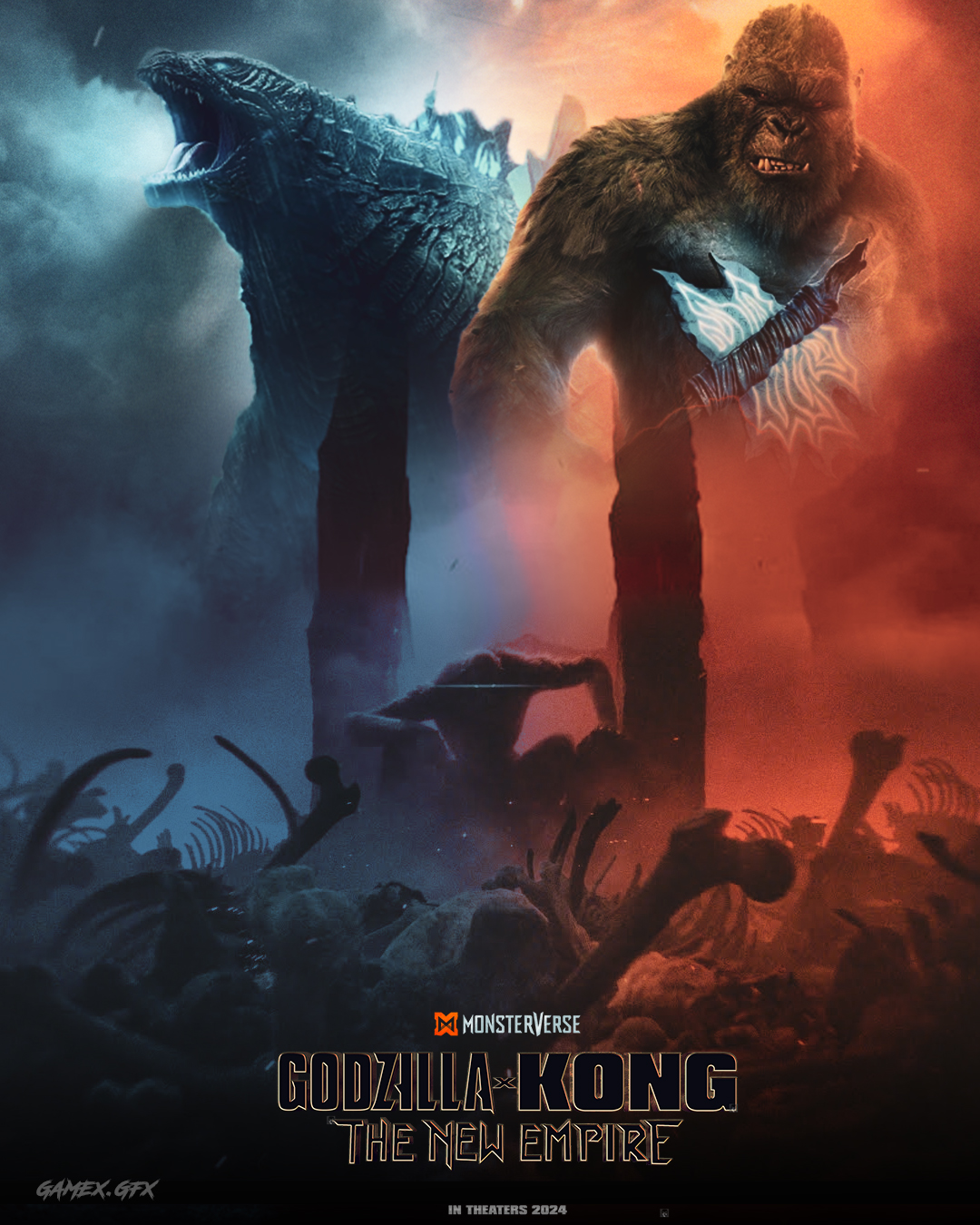 Godzilla x Kong movie wallpaper Resolution 1080x1350 | Best Download this awesome wallpaper - Cool Wallpaper HD - CoolWallpaper-HD.com