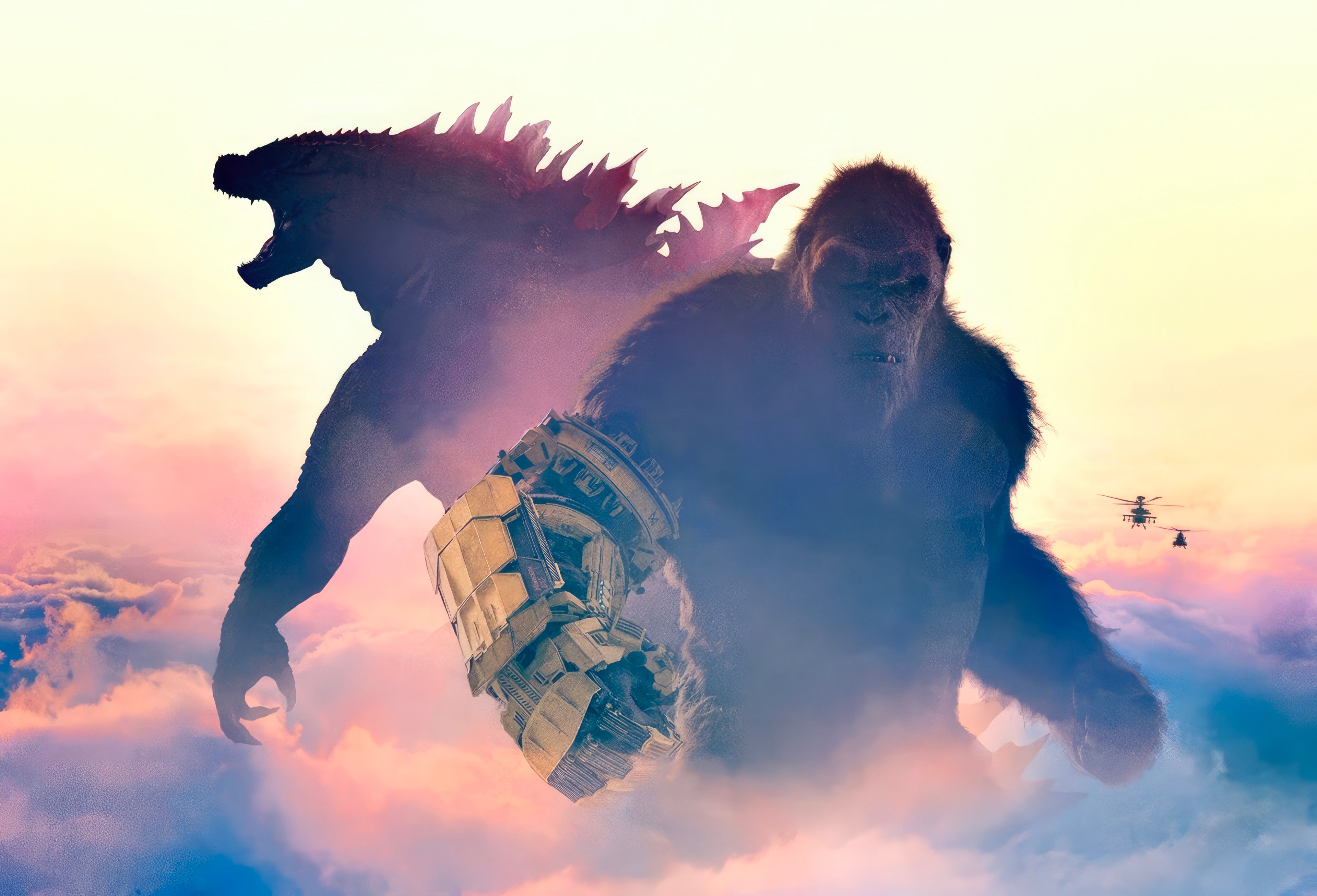 Godzilla x Kong movie wallpaper Resolution 3840x2614 | Best Download this awesome wallpaper - Cool Wallpaper HD - CoolWallpaper-HD.com