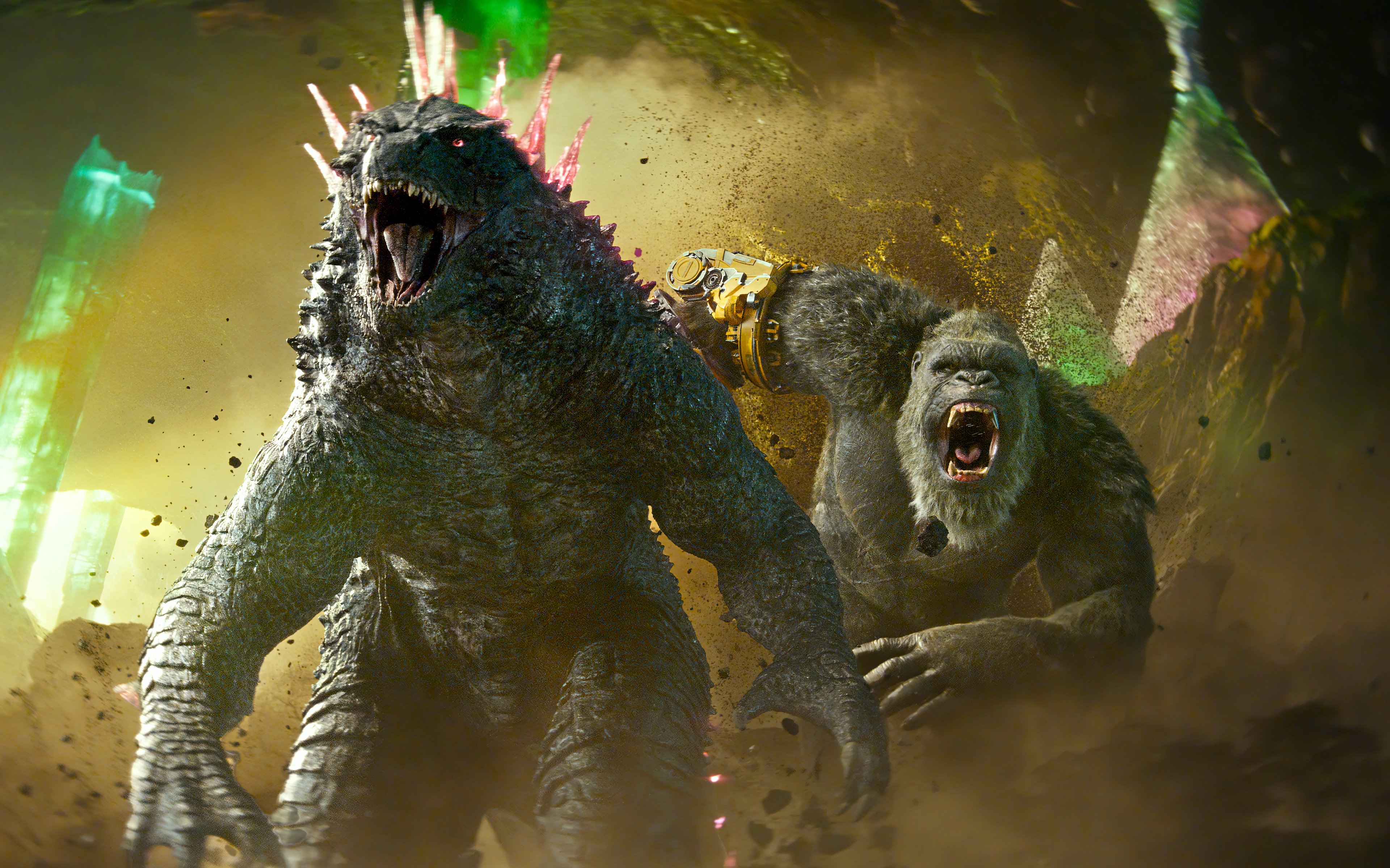 Godzilla x Kong: The New Empire wallpaper Resolution 3840x2400 | Best Download this awesome wallpaper - Cool Wallpaper HD - CoolWallpaper-HD.com