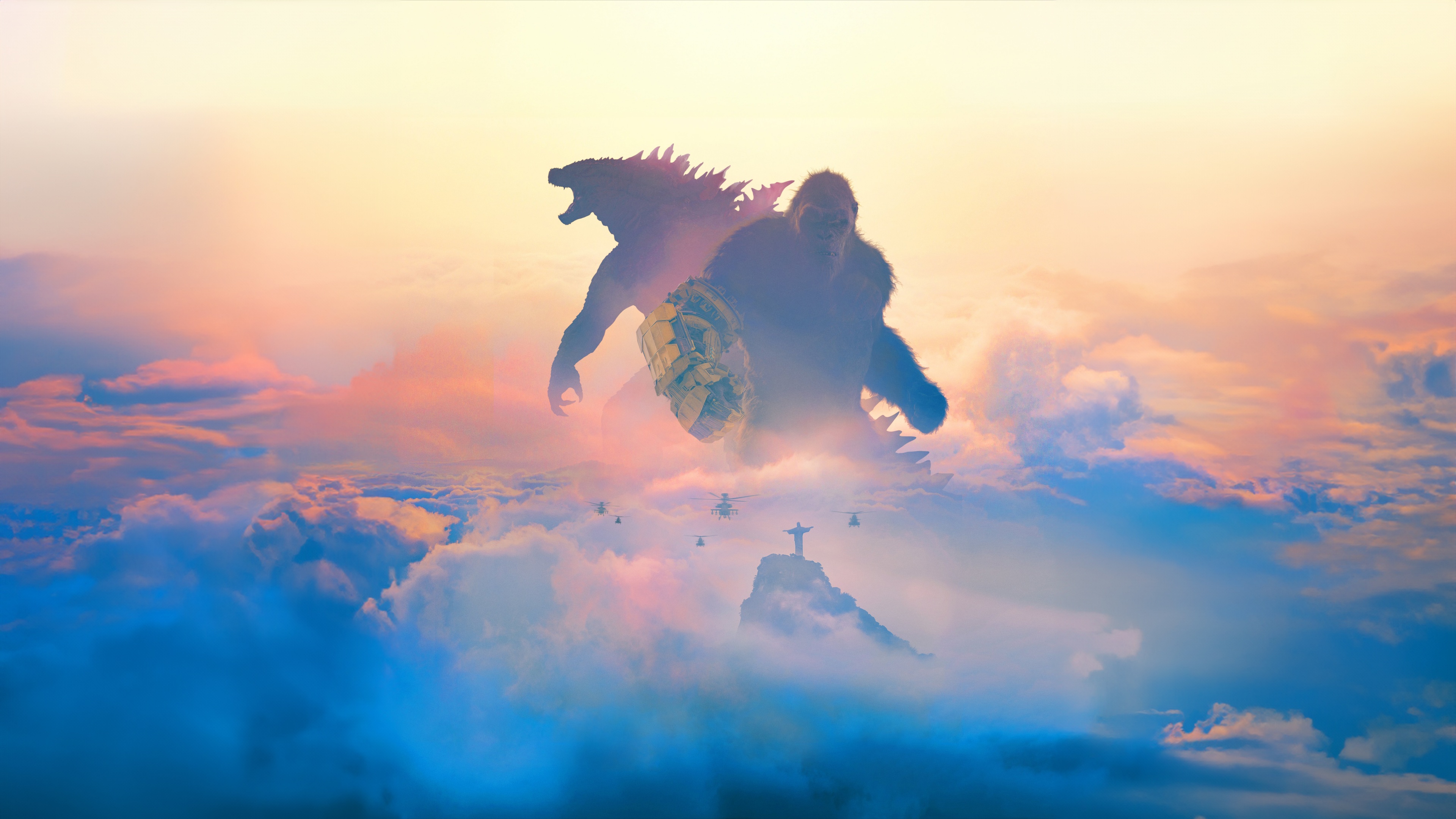 Godzilla x Kong: The New Empire wallpaper Resolution 3840x2160 | Best Download this awesome wallpaper - Cool Wallpaper HD - CoolWallpaper-HD.com