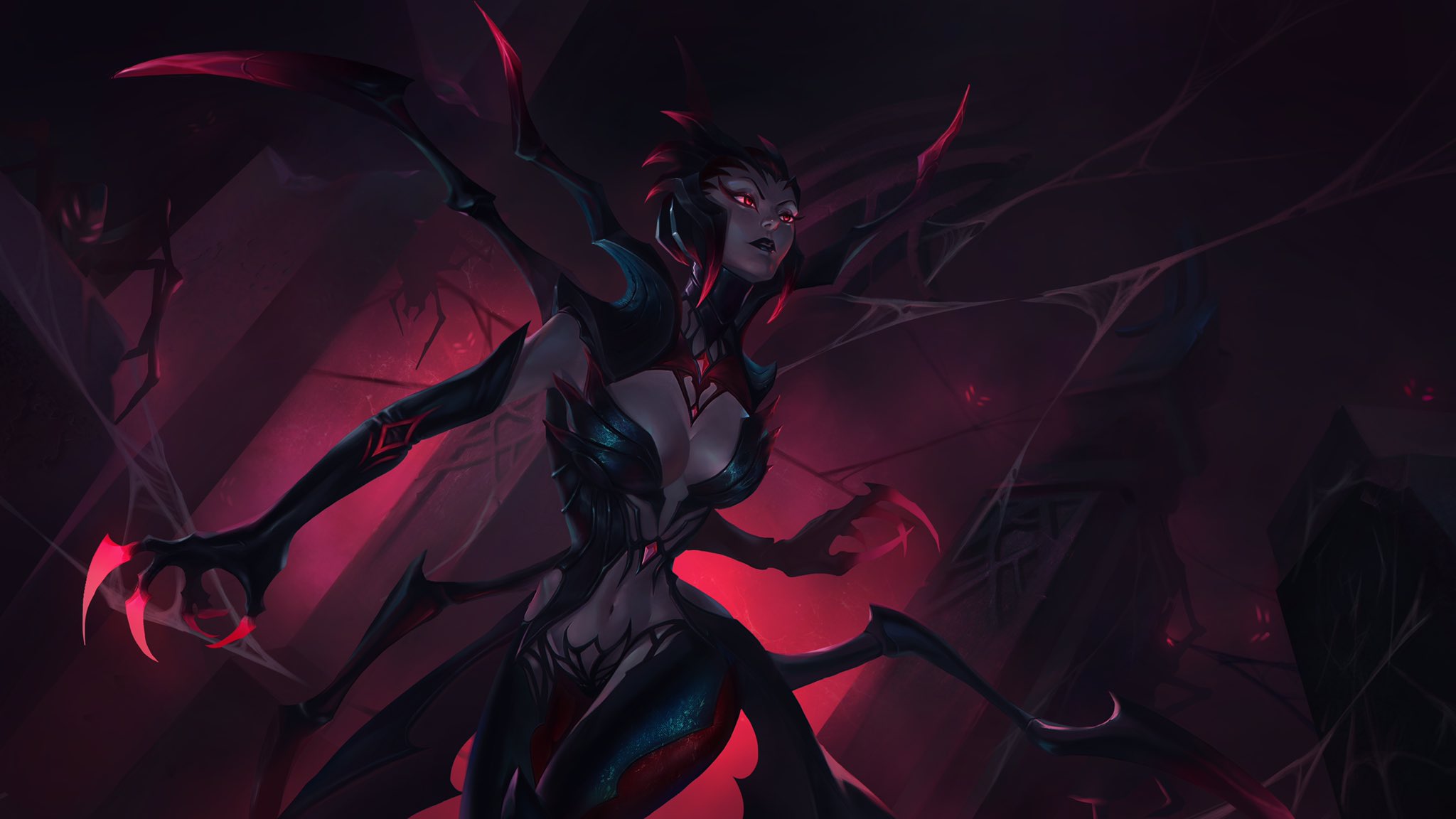 League of Legends Elise wallpaper Resolution 2048x1152 | Best Download this awesome wallpaper - Cool Wallpaper HD - CoolWallpaper-HD.com