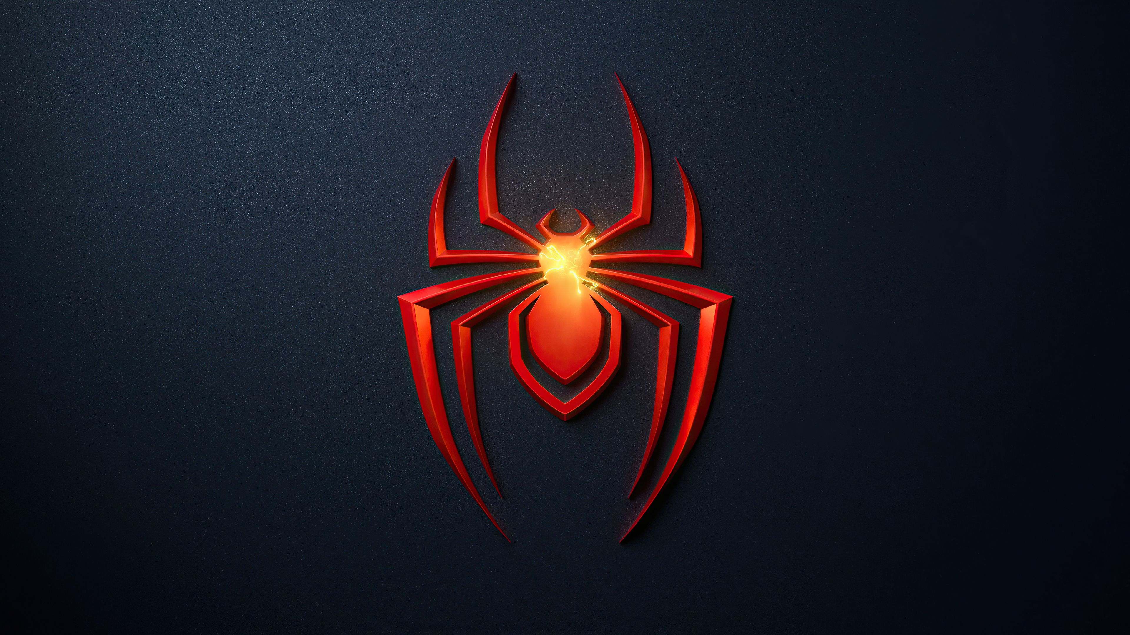 Spider Man Miles Morales Ps5 Game Logo 4k, HD Games, 4k Wallpaper, Image, Background, Photo and Picture