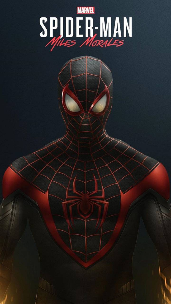 Spider Man Miles Morales Ps5 Logo Wallpaper