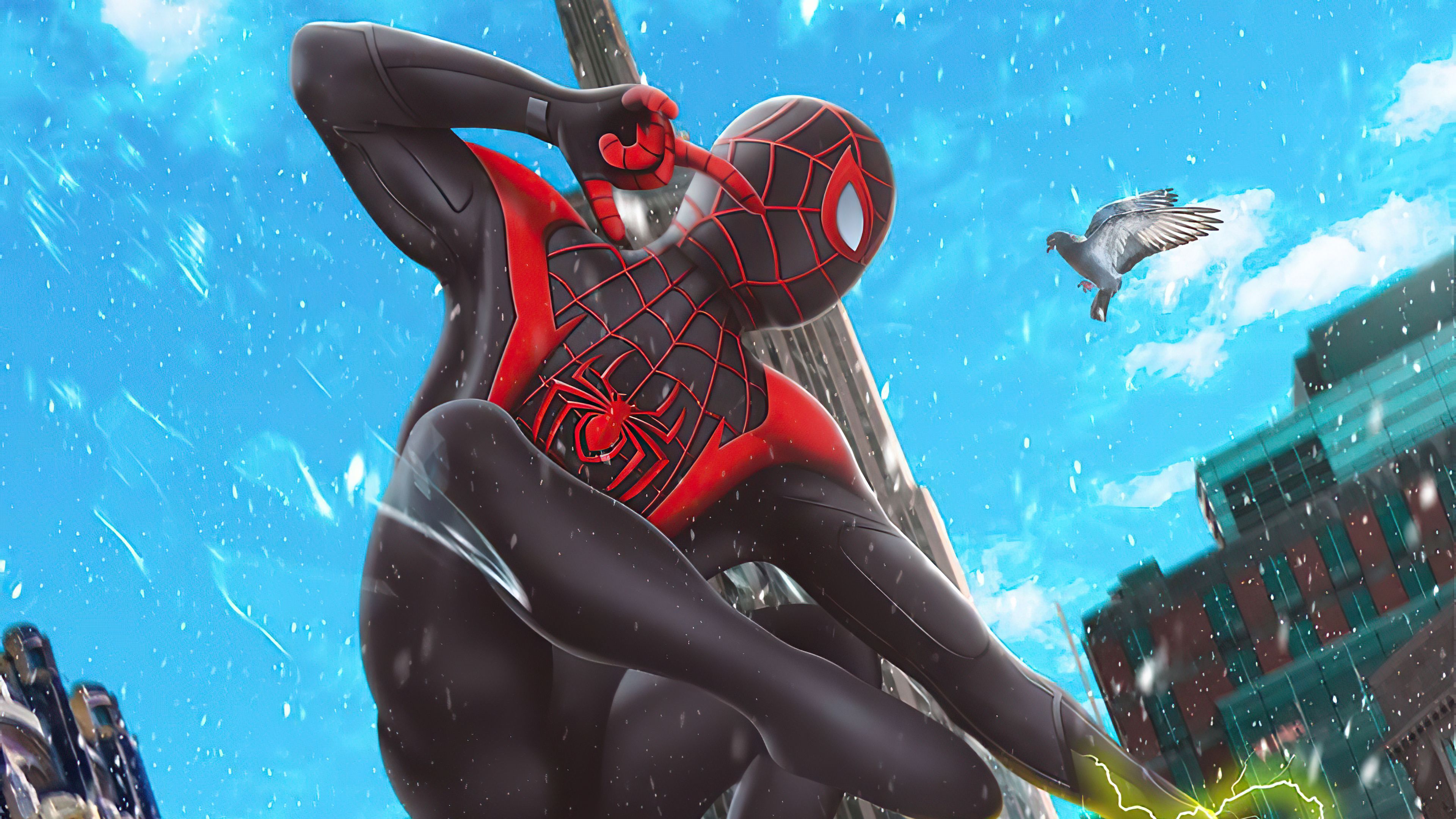 Spider Man Miles Morales Ps5 4k, HD Superheroes, 4k Wallpaper, Image, Background, Photo and Picture
