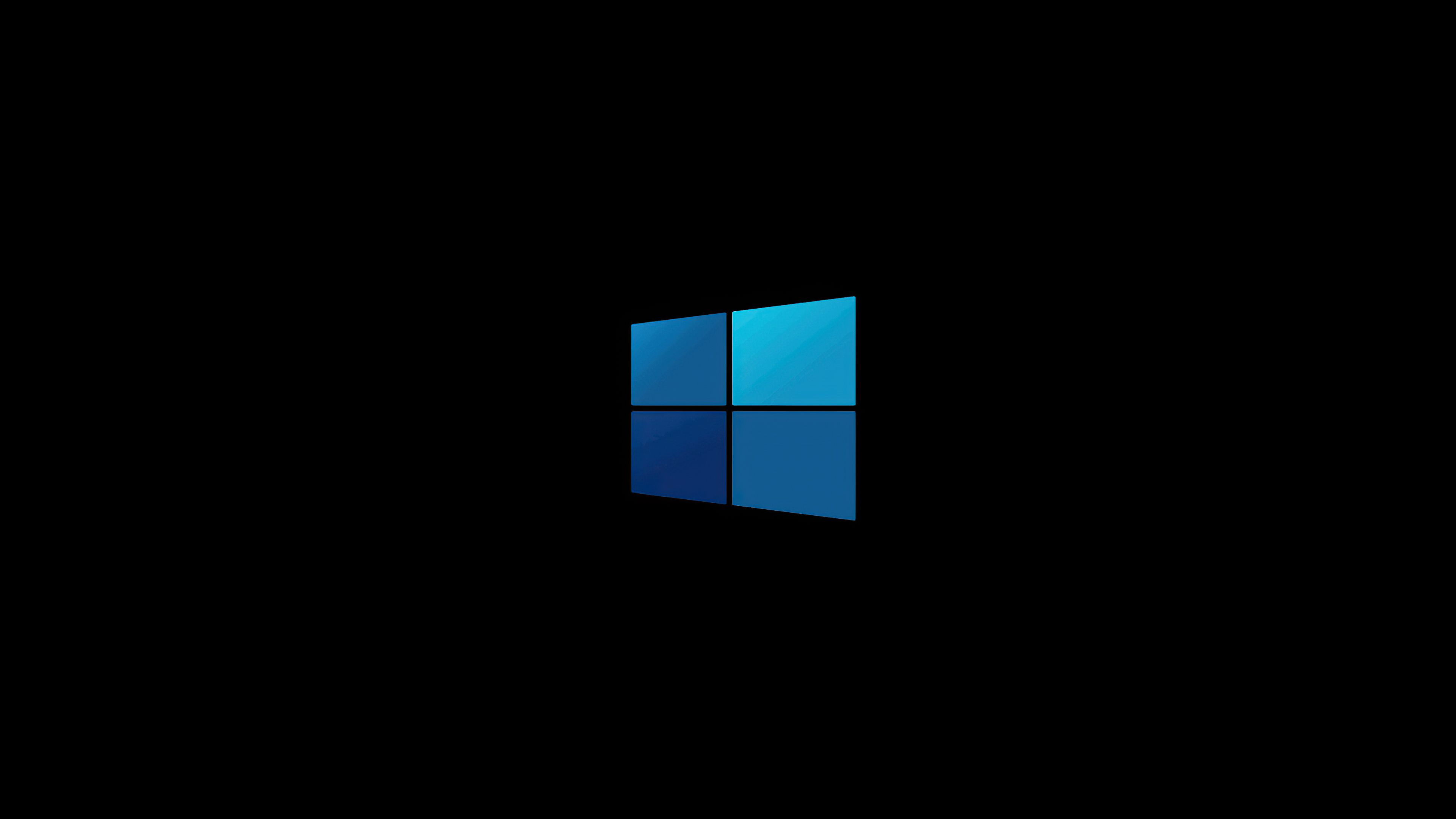 Windows 10 Minimal Logo 4k Wallpaper, HD