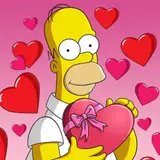 Simpsons Valentines Wallpapers