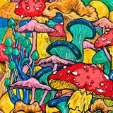 Trippy Mushrooms Wallpapers