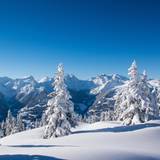 Wallpapers Winter mountains, Snow, 4K, Nature,