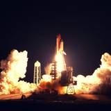 rocket, Launch, Space, Spaceship, Night, NASA HD Wallpapers